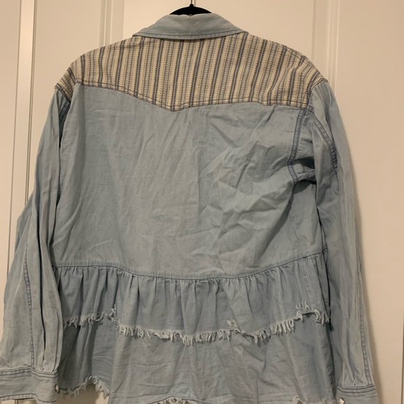 Zara denim shirt like new - Picture 1 of 3